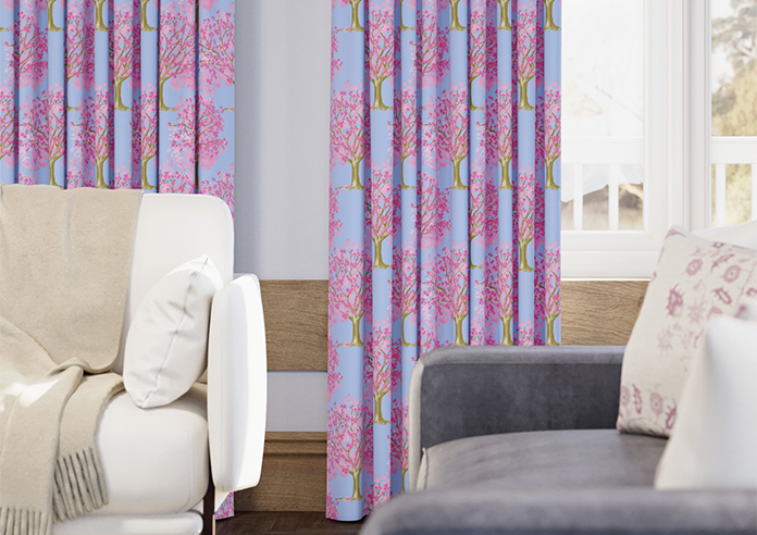 Classic Woodland, Spring Pastels - Made to Measure Curtains - Image 5